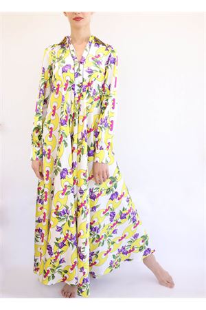 Long loose dress Laboratorio Capri | LARACATENA BIG GIALLO